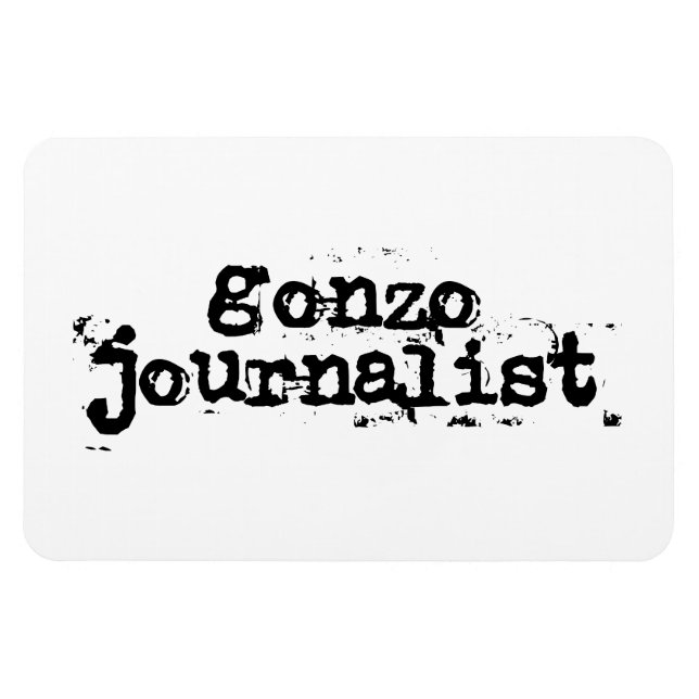 Íman Gonzo Journalist (Horizontal)