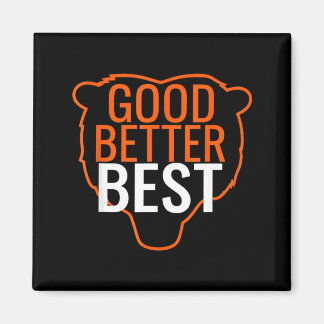Íman Good Better Bear Outline Motivation