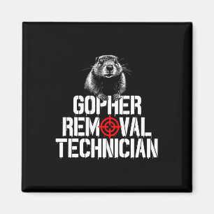 Íman Gopher Caça Trip Gopher Fornece Gopher