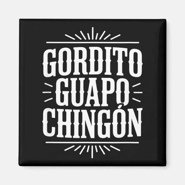 Íman Gordinho bonito, chingon, engraçado, ditado ociden (Frente)