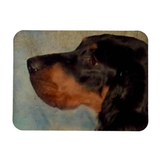 Íman Gordon Setter Magnet (Horizontal)