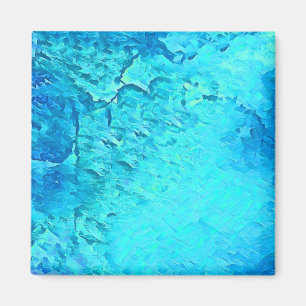 Íman Gorgee Aquarela Tema Tropical Oceânica Design 