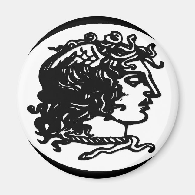 Íman Gorgon/Medusa (Frente)