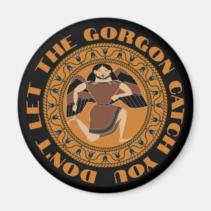 Íman Gorgon: Terracotta kylix Siana