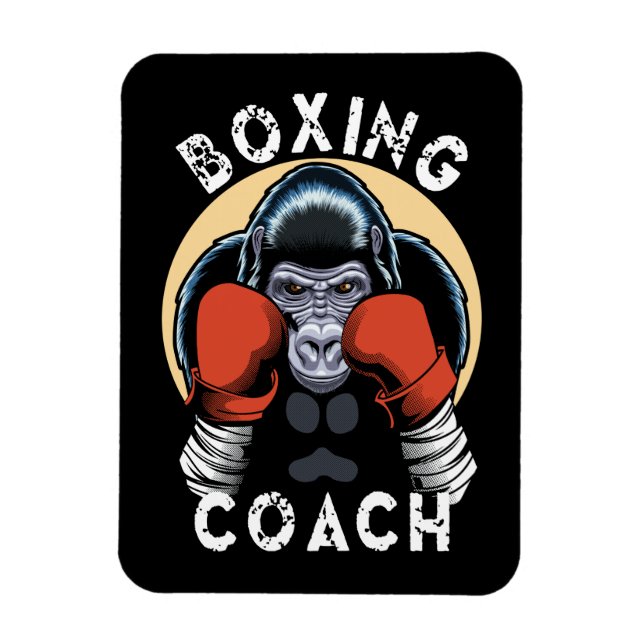 Íman Gorilla Boxing Coach - Treinador de Esportes (Vertical)