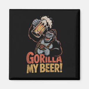 Íman Gorilla My Beny Funny Ape Caneca de cerveja Party