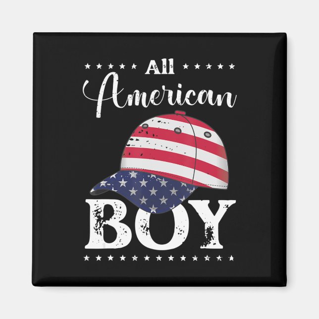 Íman Gorro All American Boy - 4 de julho  (Frente)