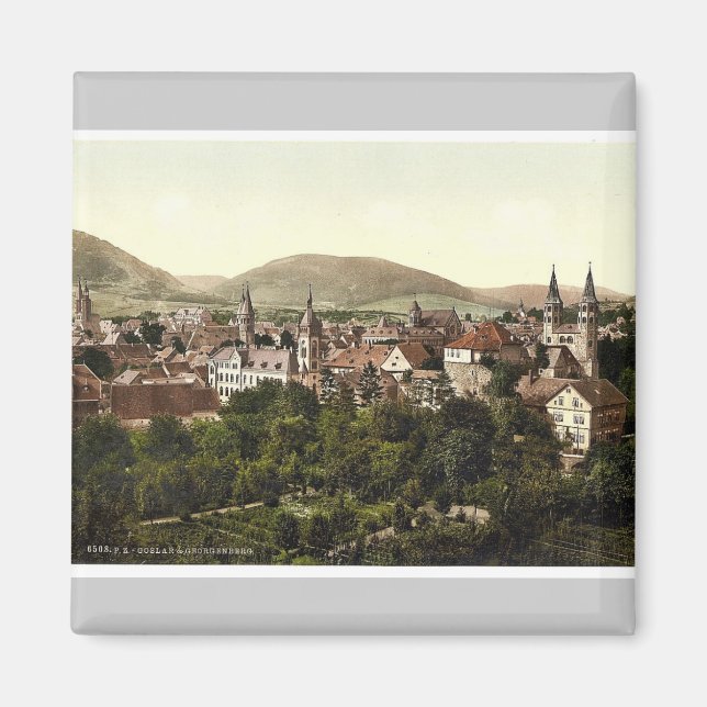 Íman Goslar e Georgenberg, Hartz, Alemanha - Pho clássi (Frente)