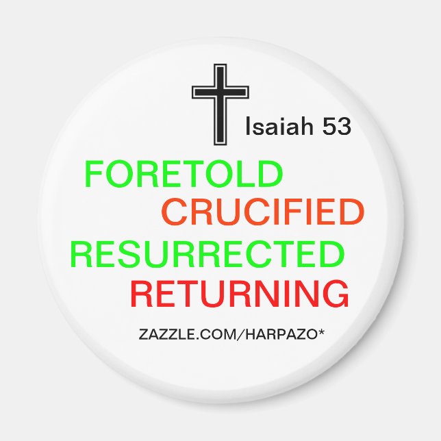 ÍMAN GOSPEL NUTSHELL MAGNET (Frente)