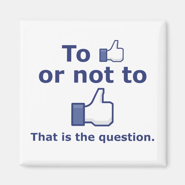 Íman Gostar ou Não Gostar (Frente)