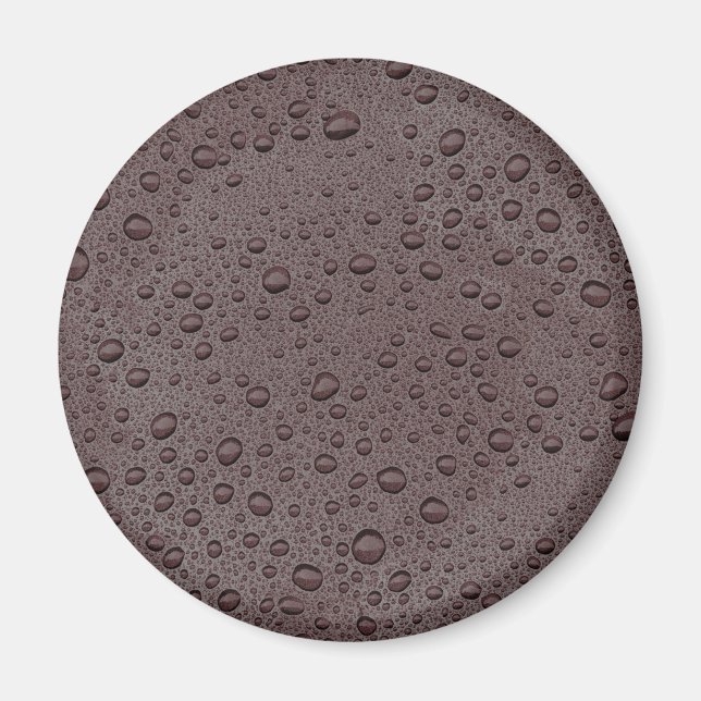 Íman Gotas de água marrom da Maroon (Frente)