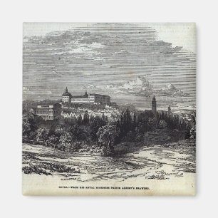 Íman Gotha, gravado por W.J. Linton