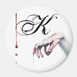 Íman Gótico de vampiro de sangue do Magnet personalizad