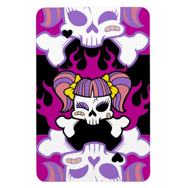 ÍMAN  GÓTICO GIRL (Vertical)