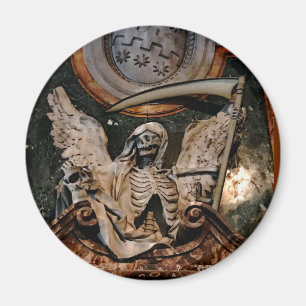 Íman Gótico Skelton Ala do Halloween
