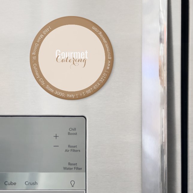 Íman Gourmet Catering Magnet (In Situ (Fridge))