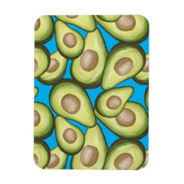 Íman Gourmet Fresco Vegan Avocado Padrão