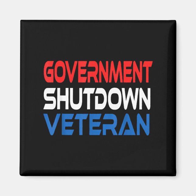 Íman Government Shutdown Veteran  (Frente)