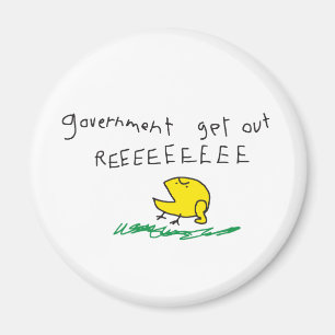 Íman Governo fora REE SNEKRIGHT Bandeira Gadsden