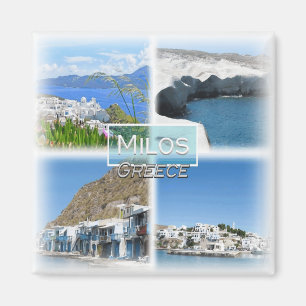 Íman GR0112 Europa, Grécia, Milos, geladeira