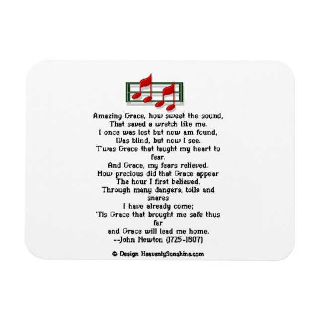 Íman Graça Hymn Incrível (Horizontal)