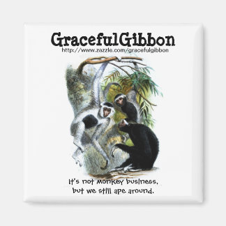 Íman Graceful Gibbon Magnet