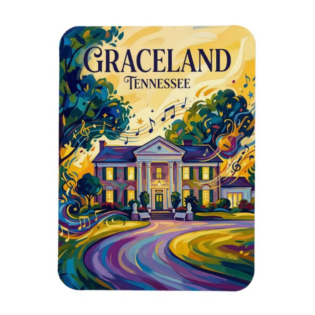 Íman Graceland Tennessee (Vertical)