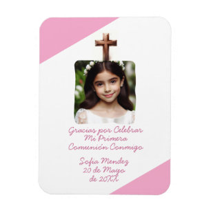 Íman Gracias por Celebrar Mi Primera Comuniao con Foto
