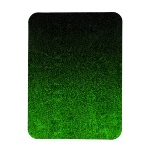 Íman Gradação da Brilhante Preta e Verde