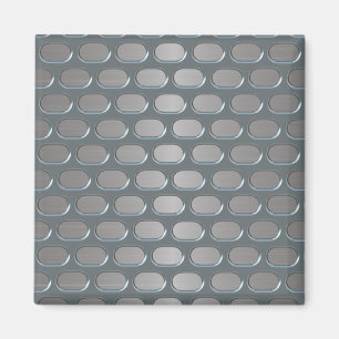 Íman Grade do cromo sobre o olhar inoxidável