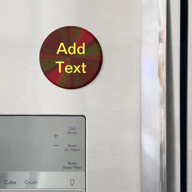 Íman Gradiação circular - Vermelho a Verde (In Situ (Fridge))