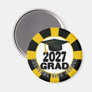 Íman Graduação da Turma de 2027 em Negrito