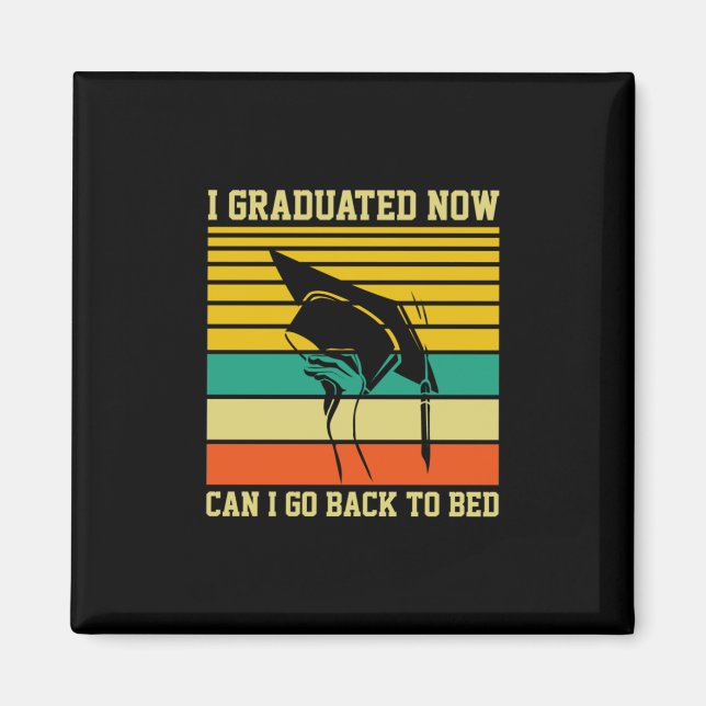Íman Graduação de Arte | Eu me formei agora (Frente)