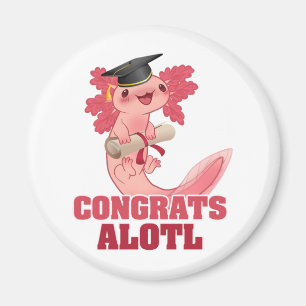 Íman GRADUAÇÃO DE AXLOTL FELICITA AXOLOTL Clássico