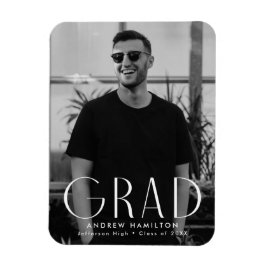 Íman Graduação de Foto de Simplicidade Moderna