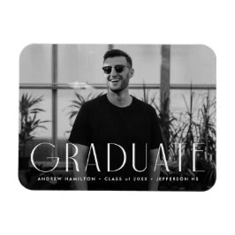 Íman Graduação de Foto de Simplicidade Moderna