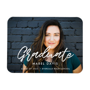 Íman Graduação de Foto Moderna
