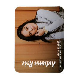 Íman Graduação de Foto Moderna Elegante