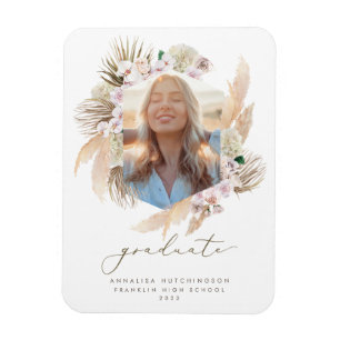 Íman Graduação de Fotos de Quadros Gráficos Boho Pam