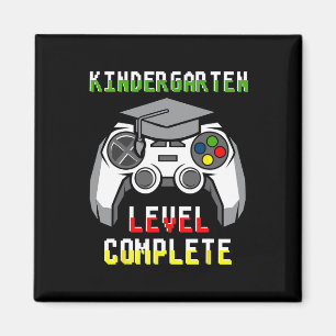 Íman Graduação de Jogo de Vídeo Infantil de Nível de Ja
