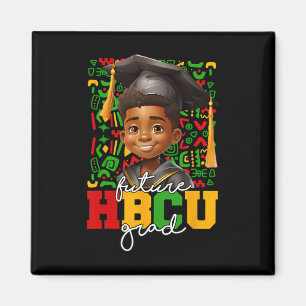 Íman Graduação de Menino Preto Afro Futuro Graduado Hbc