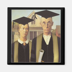 Íman Graduação Gótica Americana