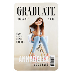 Íman Graduação inspirada pelo Cobrir da Revista Trend