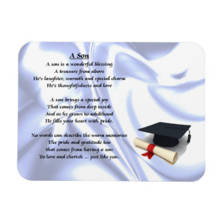 Íman Graduação - Magnet do poema do Filho