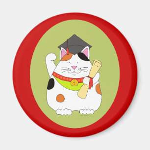Íman Graduação Maneki Neko