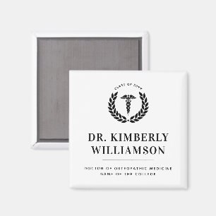 Íman Graduação Personalizada da Faculdade de Medicina M
