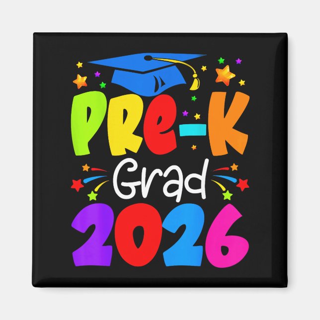 Íman Graduação Pré-Escolar Mínima 2026 (Frente)