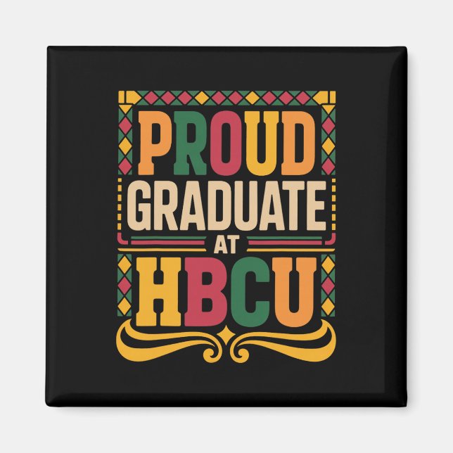 Íman Graduar Na Hbcu Juneteenth Escola Histórica Hbcu (Frente)