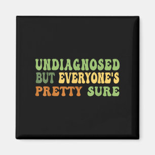 Íman Gráfico Autismo Não Diagnosticado Mas Todos Bonito