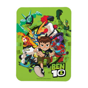 Íman Gráfico Ben 10 Alienígena Rush